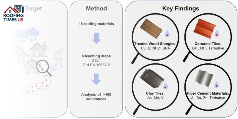 Study Finds Non-Metal Roofing Materials Release Hazardous Pollutants into Stormwater